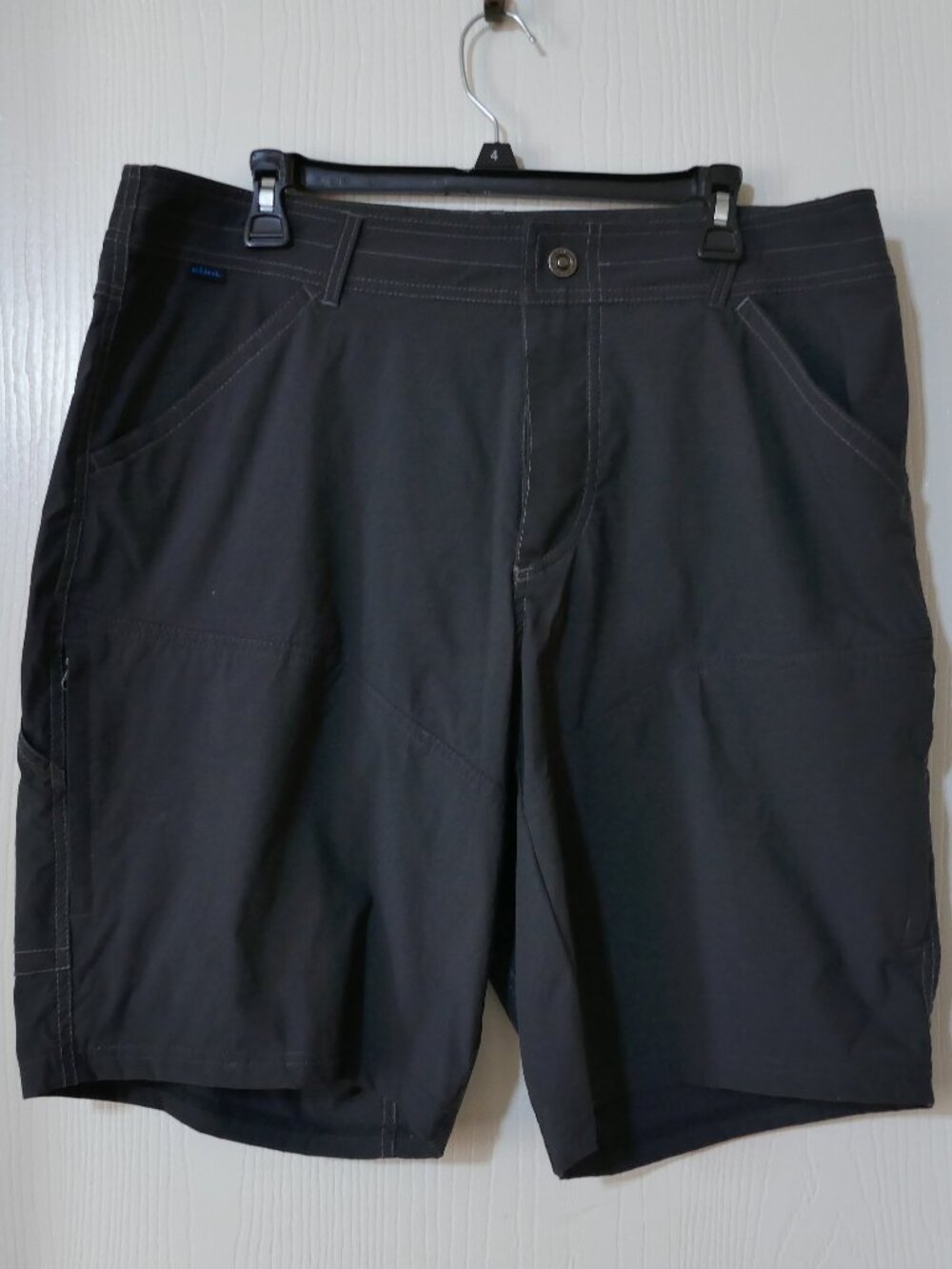 Kuhl Renegade Shorts Mens 36 Dark Gray 8 Pockets Hiking 10.5" Inseam Cargo 5121
